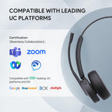 Yealink BH70 Wireless Bluetooth Headset with Microphone for Work