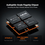 Fosi Audio ZH3 Balanced DAC Headphone Amp Preamp