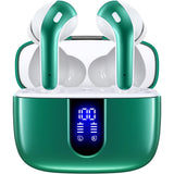 TAGRY True Wireless Earbuds with LED 60H Charging Case
