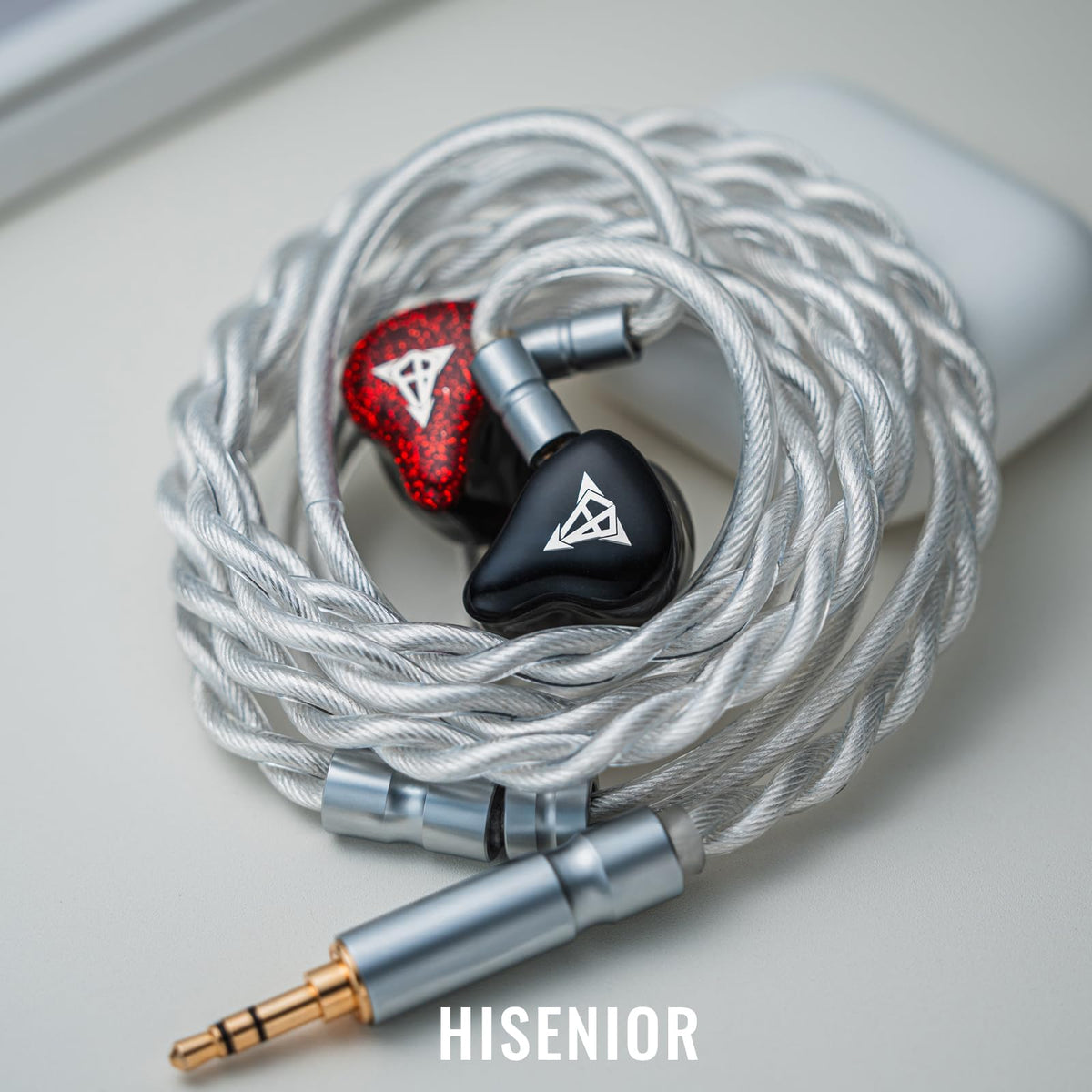 Hisenior Mega5EST Bass+ Tribrid Wired HiFi IEMs