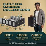 3900+ MTG Trading Card Storage Box with Display Windows