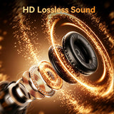 PUPGSIS Low-Latency Wireless DJ Headphones for Mixing