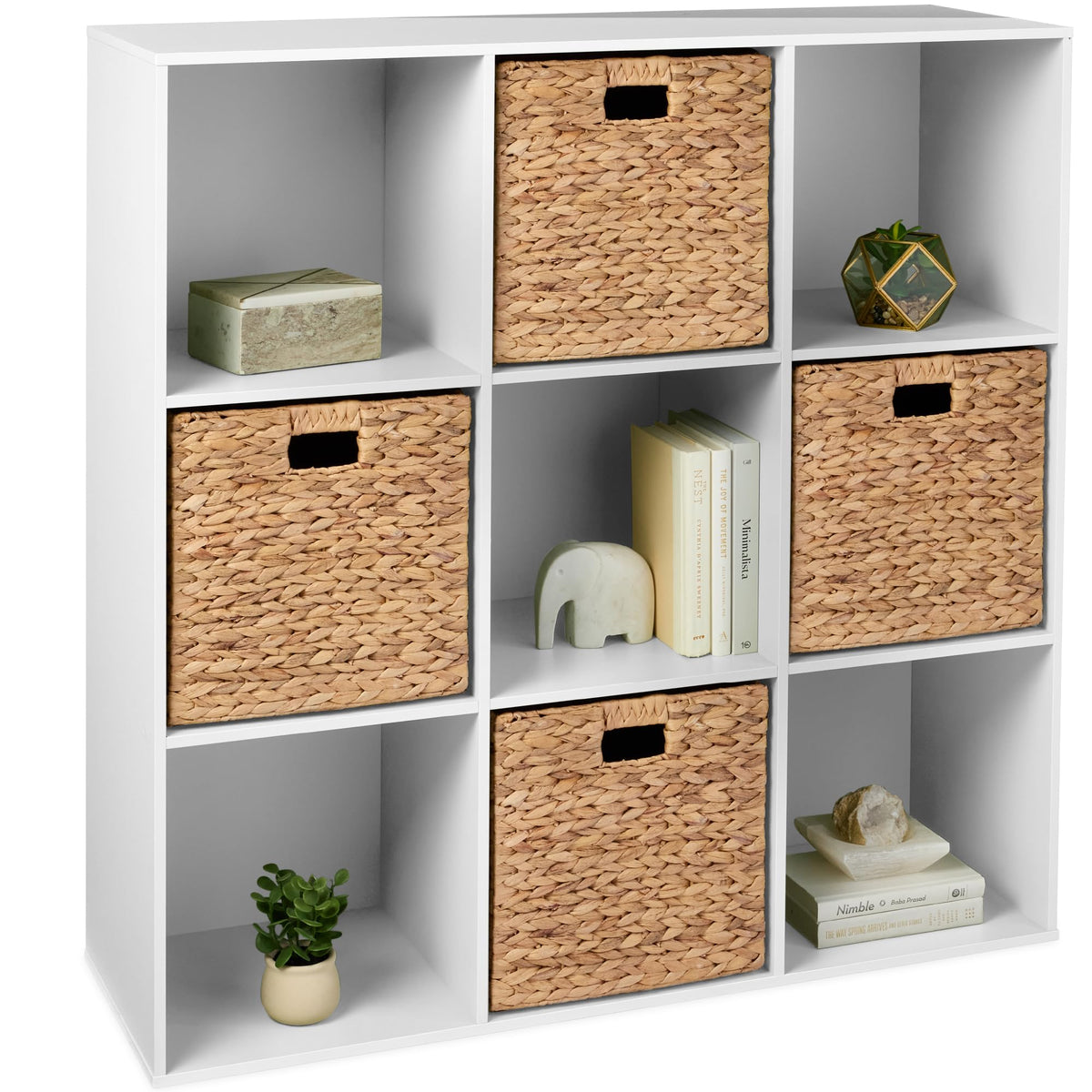 Cube Bookcase Storage Organizer Shelf Unit