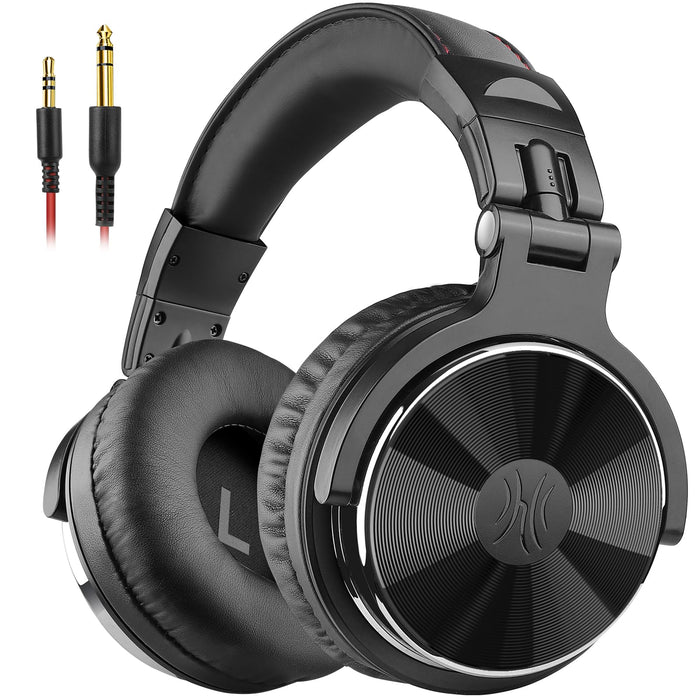 OneOdio Pro 10 Wired DJ Studio Monitor Headphones