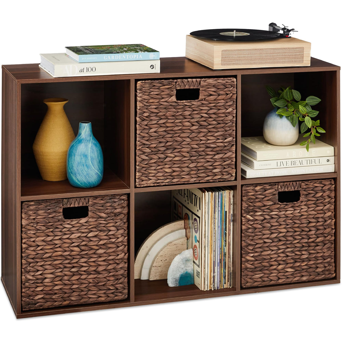 Cube Bookcase Storage Organizer Shelf Unit