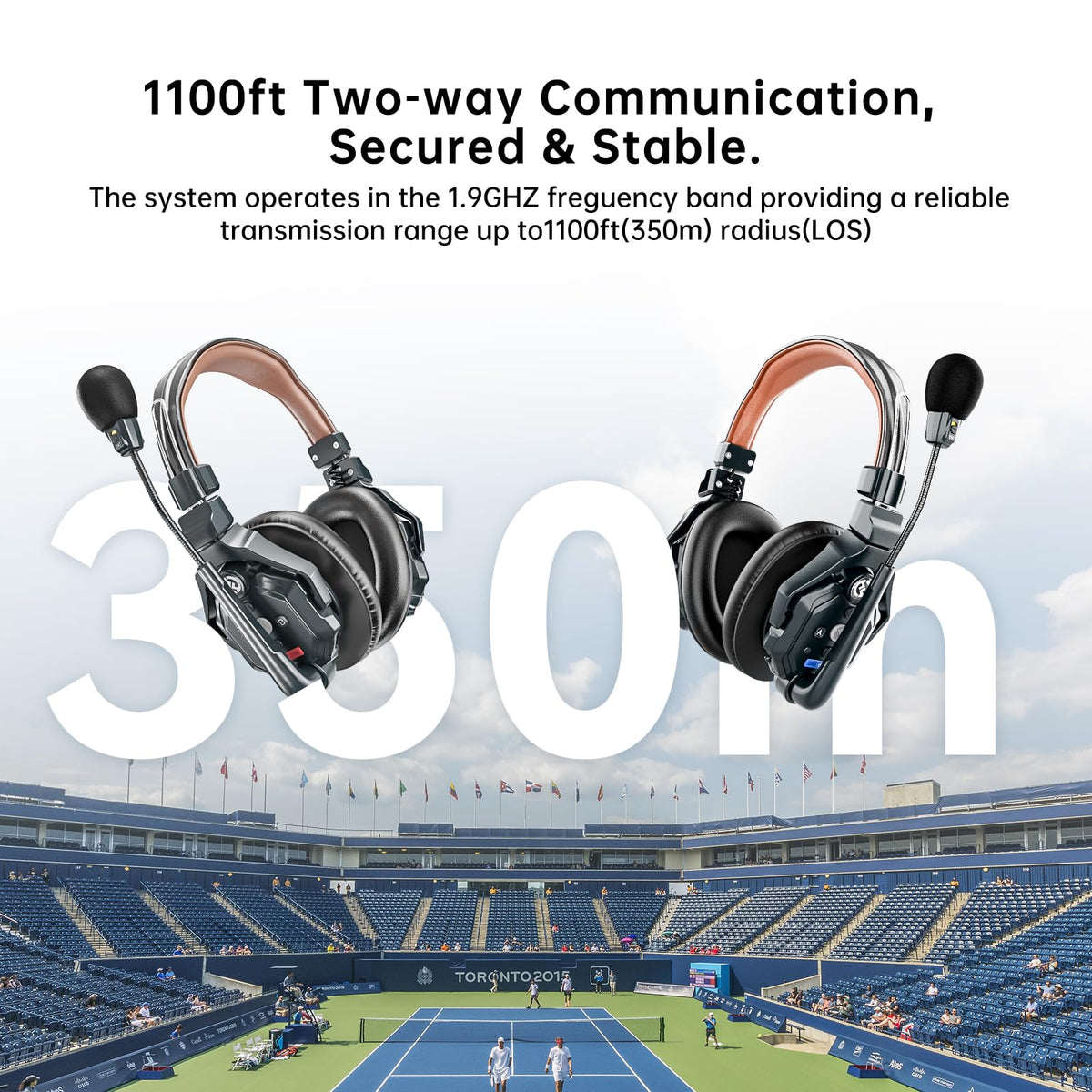 Hollyland Solidcom C1 Pro ENC Wireless Intercom Headset