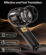 TAGRY True Wireless Earbuds with LED 60H Charging Case