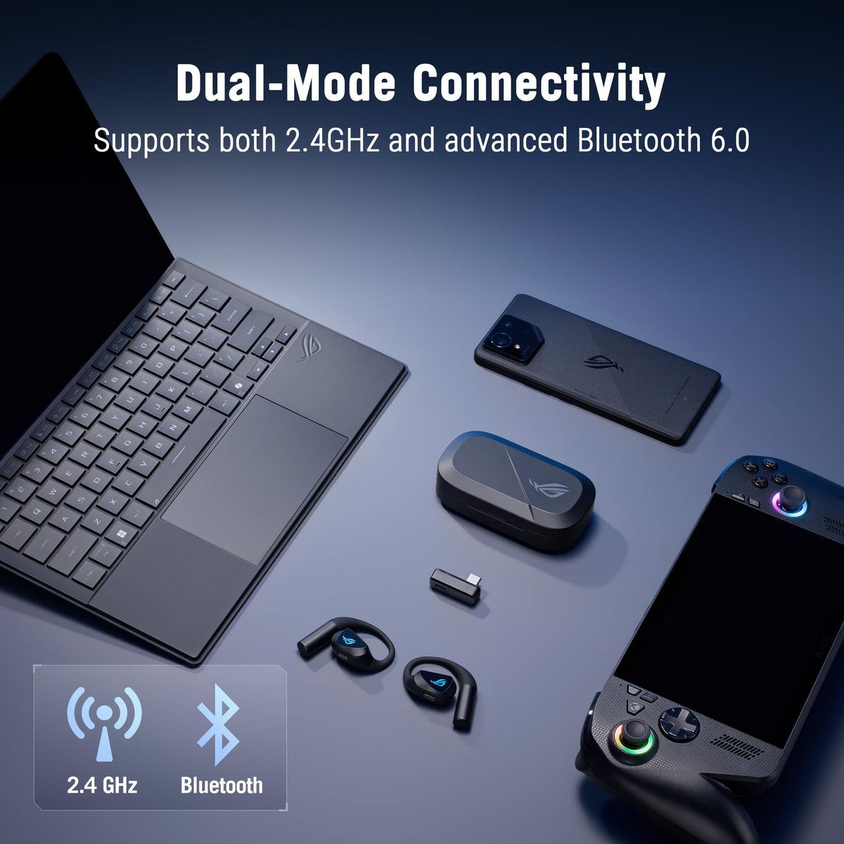 ASUS ROG Cetra Bluetooth True Wireless Gaming Earbuds