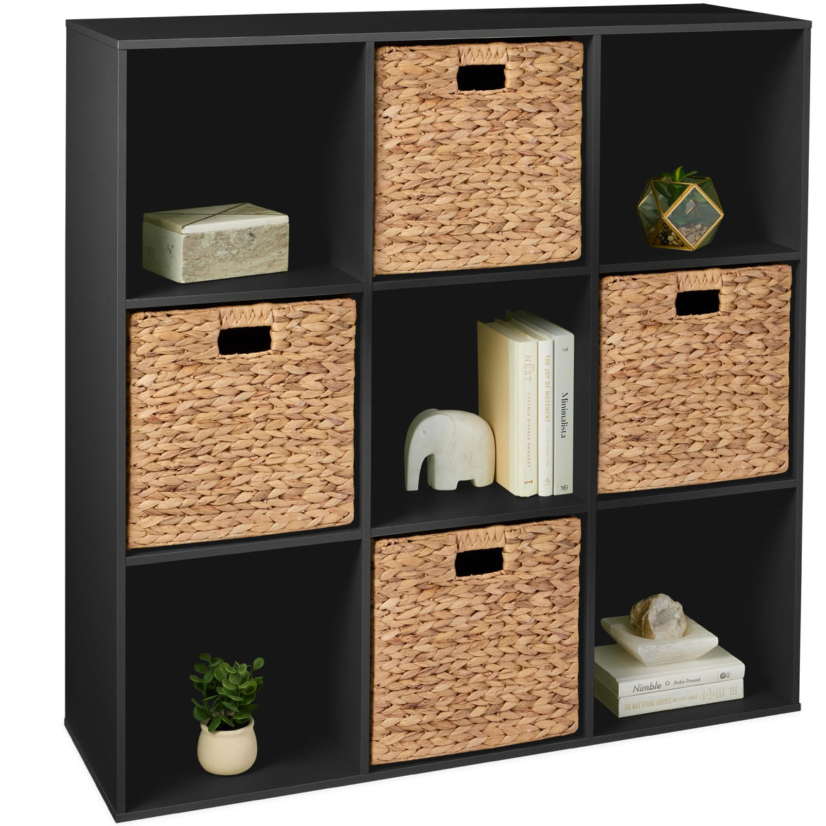 Cube Bookcase Storage Organizer Shelf Unit