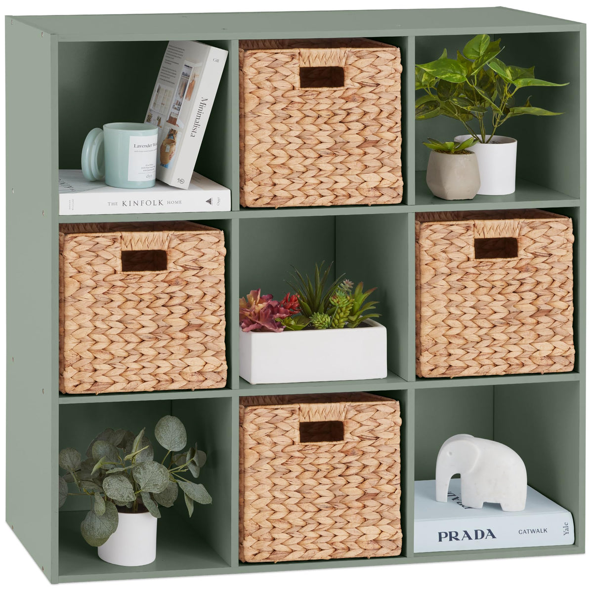 Cube Bookcase Storage Organizer Shelf Unit